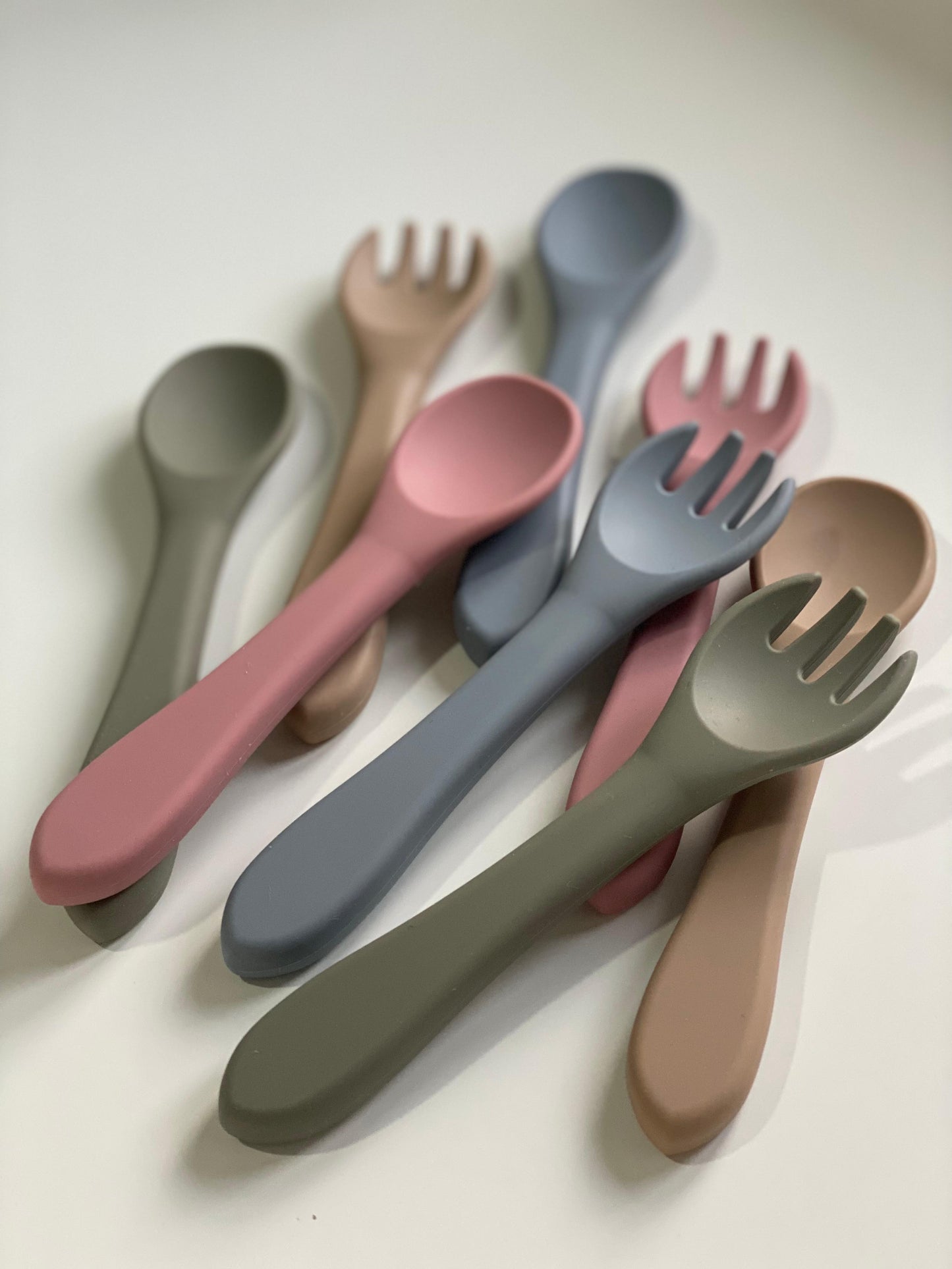 Talheres em silicone