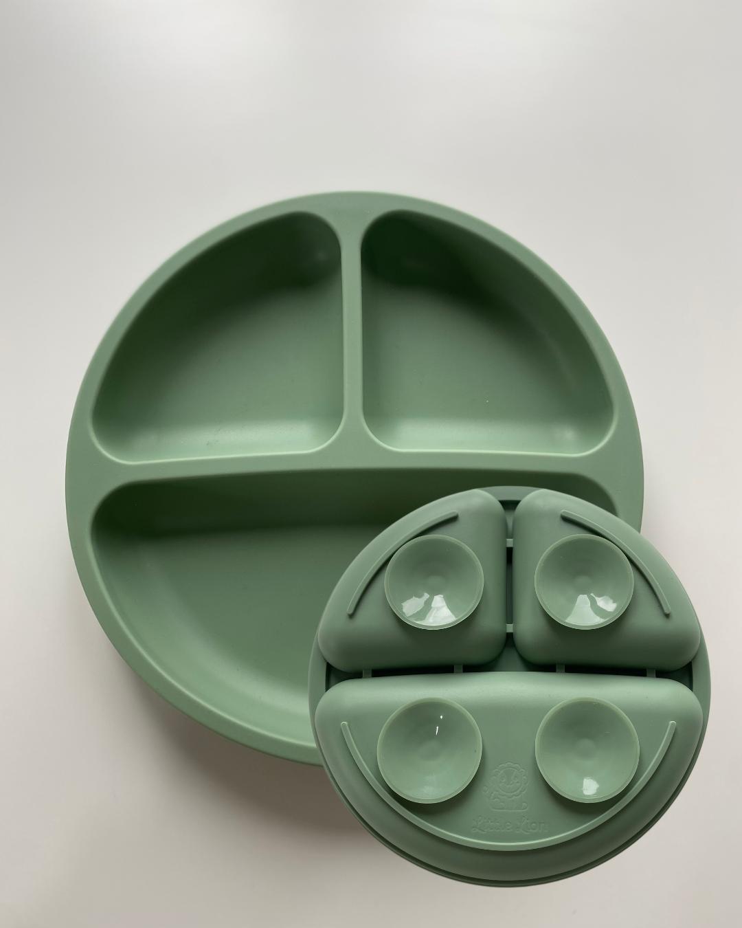 Prato em Silicone com Ventosas