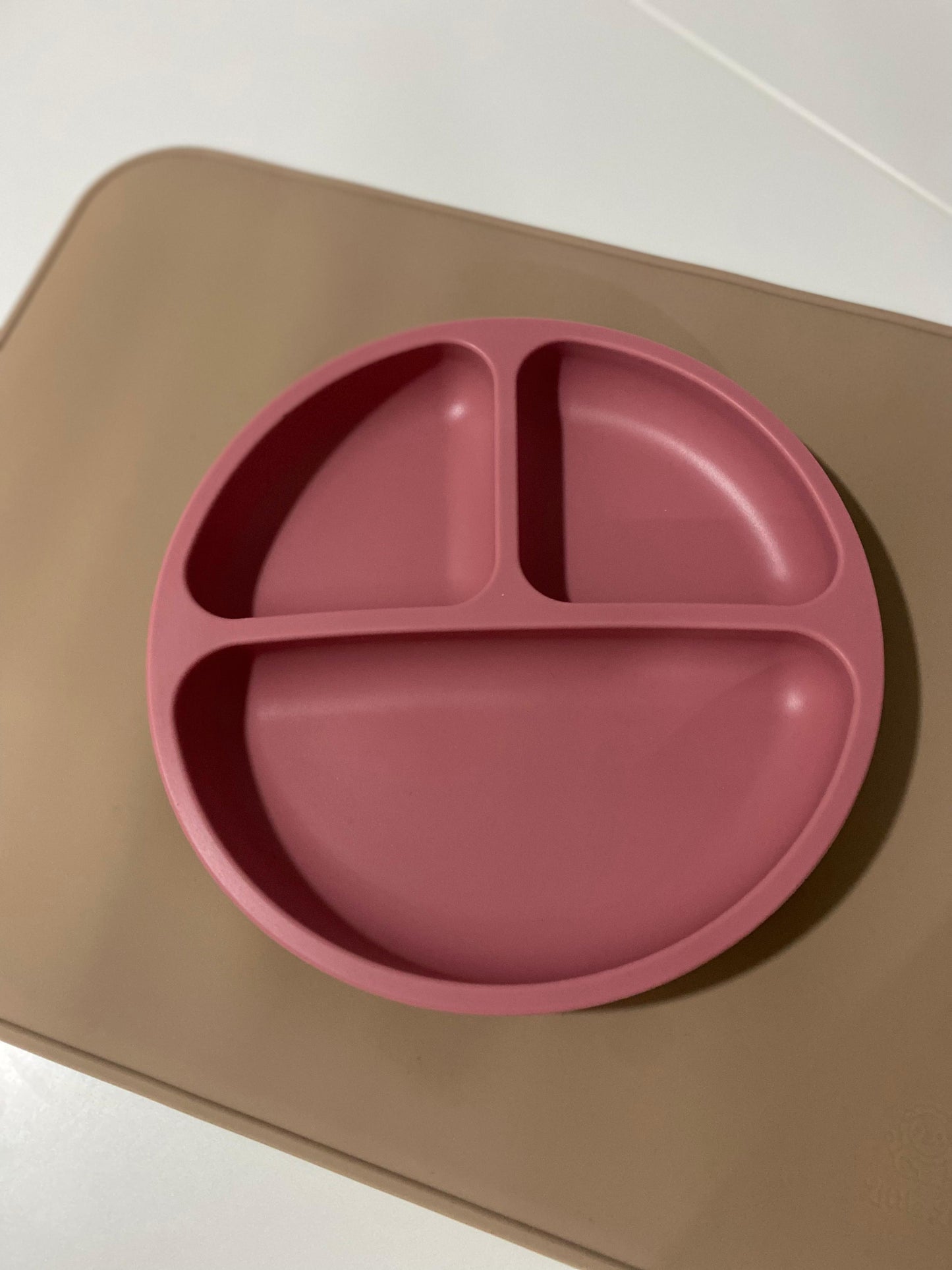 Prato em Silicone com Ventosas