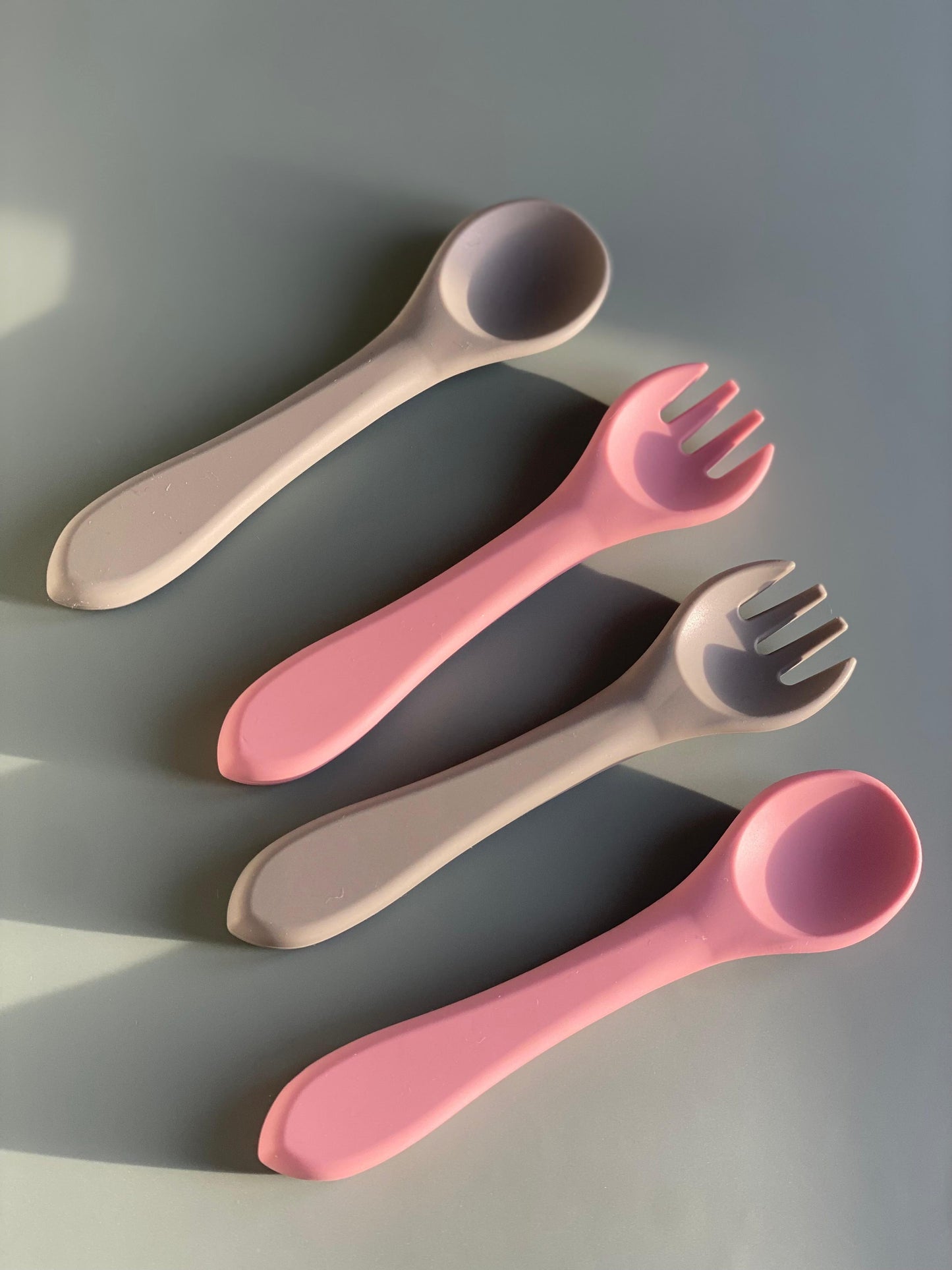 Talheres em silicone